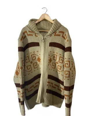 PENDLETON Knit Sweater (Thick) / XL / Wool / BEG / All-over Pattern - Image 1 of 4