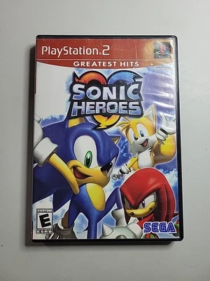 Sonic Heroes Greatest Hits (Sony PlayStation 2,2005) Complete *Tested&Works*  - Image 1 of 4
