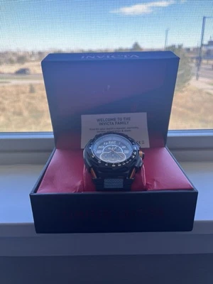 НОВЫЙ INVICTA S1 43781 JM CORREA ОГРАНИЧЕННОГО ЧЕРНЫЙ УГЛЕРОДНОГО ВОЛОКНА ЦИФЕРБЛАТ ХРОНОГРАФ 50,5 ММ - Изображение 1 из 3