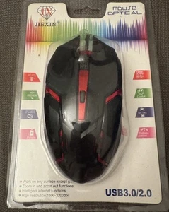 Optical Mouse Ergonomisches Design 1.600-3.200dpi Maus Arbeitsplatz Arbeiten Opt - Bild 1 von 2