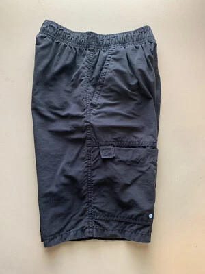 Cherokee Boys Navy Blue Woven Pull On Cargo Shorts, Size (8/10) — 第 1/4 张图片