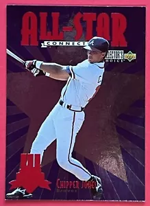 Upper Deck 1997 #30 de 45 All Star Chipper Jones Collectors Choice Foil Braves - Imagen 1 de 2