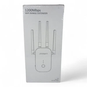 WiFi Range Extender by Joowin 1200Mbps / Model# JW-WR758AC - New Sealed - Afbeelding 1 van 4