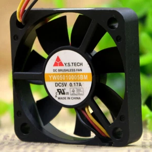 Y.S.TECH YW05010005BM 5V 0.17A 5CM 5010 Chassis Cooling Industrial Fan - Picture 1 of 5