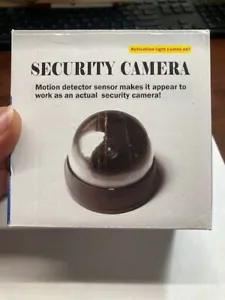 INDOOR/ OUTDOOR MOTION DETECTION SENSOR w/ ACTIVATION LIGHT DUMMY CAMERA (SS2) - Picture 1 of 7