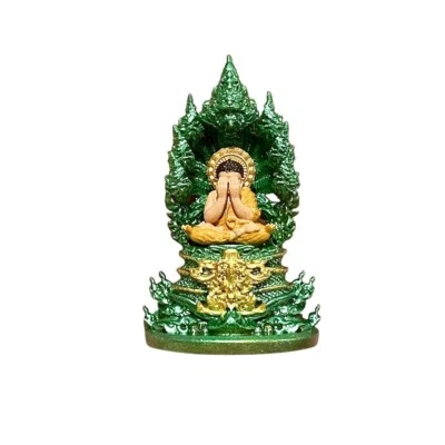 3D Phra Pidta Naga Lp Genuine Magic amulet charm Buddhist art Talisman holy A117 - Image 1 of 4