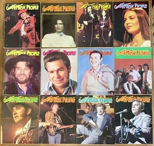 VINTAGE JOB LOT 12 X COUNTRY MUSIC PEOPLE MAGAZINES 1979 COMPLETE SET - Imagen 1 de 3