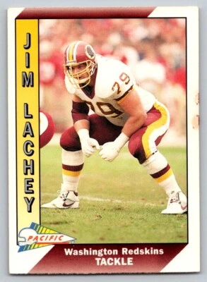 1991 Pacific - #525 Jim Lachey - Image 1 of 2