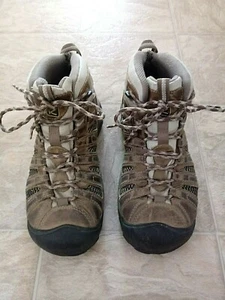 Scarpe da trekking Keen donna Voyageur ventilate taglia 8,5 marrone chiaro fitness atletico - Foto 1 di 12