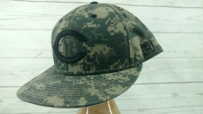 Digital Camo Hat Cincinnati Reds Cap Embroidered Logo The Game Fitted 7.5 - Image 1 of 4