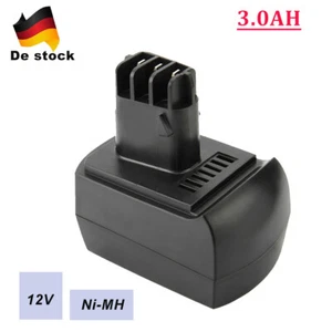 3000mAh 12V Ni-MH Akku Für Metabo BSZ12 Impuls BS12SP BSZ12 6.02153.51 6.25473 - Bild 1 von 12