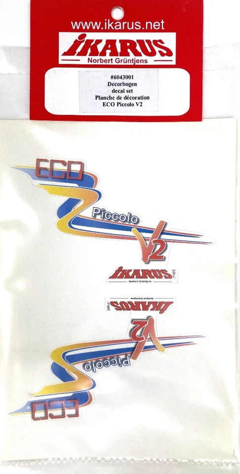 Decal Set - Eco Piccolo V2 : 6043001 - Image 1 of 1