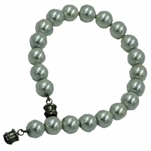 Dick Wicks Magnetic Classic White Pearl Magnetic Bracelet - No Stretch - Picture 1 of 4
