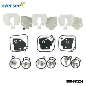 3C8-87122 Carburetor Repair Rebuild Kit For Tohatsu M 40 50HP 2T Outboard - Picture 1 of 10