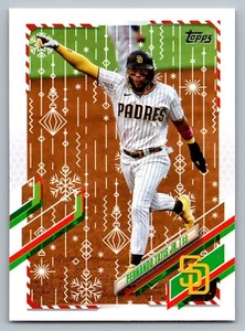 2021 Topps Holiday #HW1 Fernando Tatis Jr. San Diego Padres Free S&H - Picture 1 of 2