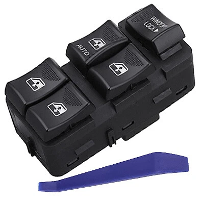 Master Window Switch Control for Chevy Chevrolet Impala 00 01 02 03 04 05 Green Foto 1 de 4