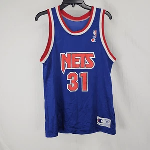 Vintage 90s Champion New Jersey Nets Ed O’Bannon 31 Trikot Herren 40 L - Bild 1 von 7