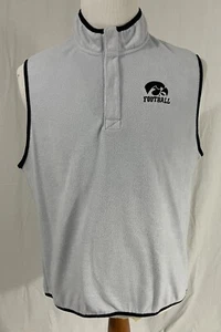 Iowa Hawkeyes Football Team Issued Nike Therma Victory Golf Vest - Men's Large - Picture 1 of 6