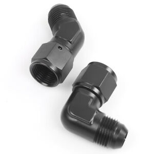 Universal Female to Male Flare 45/90 Degree Elbow Swivel Fitting Adapter