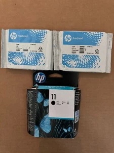 Juego de cabezales de impresión HP 11 originales C4811A C4810A C4812A 2017-2020 - Imagen 1 de 2