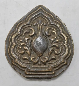 Antique Brass Jewellery Maker's Embossing Dye Original Old Hand Crafted Engraved - Picture 1 of 7