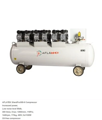 Air Compressor Whisper Compressor Oil Free Compressor 300L 8bar 1260L/min - Image 1 of 4