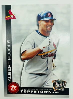 2010 Topps Ticket to Topps Town Gold #TTT14 Albert Pujols - Image 1 of 2