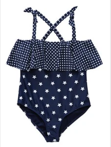 Nwt 14p 14 plus Peyton & parker family matching bathing suit swim stars july 4th - Picture 1 of 4