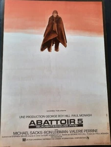 SLAUGHTERHOUSE FIVE - ABATTOIR 5 -  MICHAEL SACKS - ORIGINAL FRENCH MOVIE POSTER - Picture 1 of 1