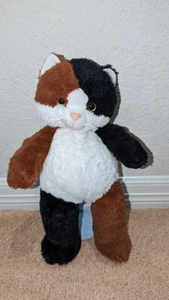 The Bear Factory '2001 Calico Cat 16" Plush Animal Cuddly Soft - Picture 1 of 7