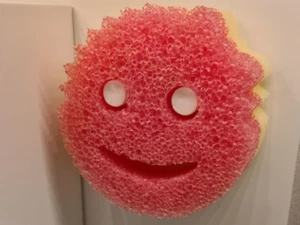 Scrub Daddy or Mommy Wall-Mounted Sponge Holder | Scrub Daddy Sink Wall Holder - Picture 1 of 6