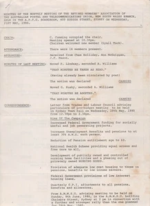 (U49-7) 1980 AU post and telecommunication union monthly minutes (G) - Picture 1 of 4