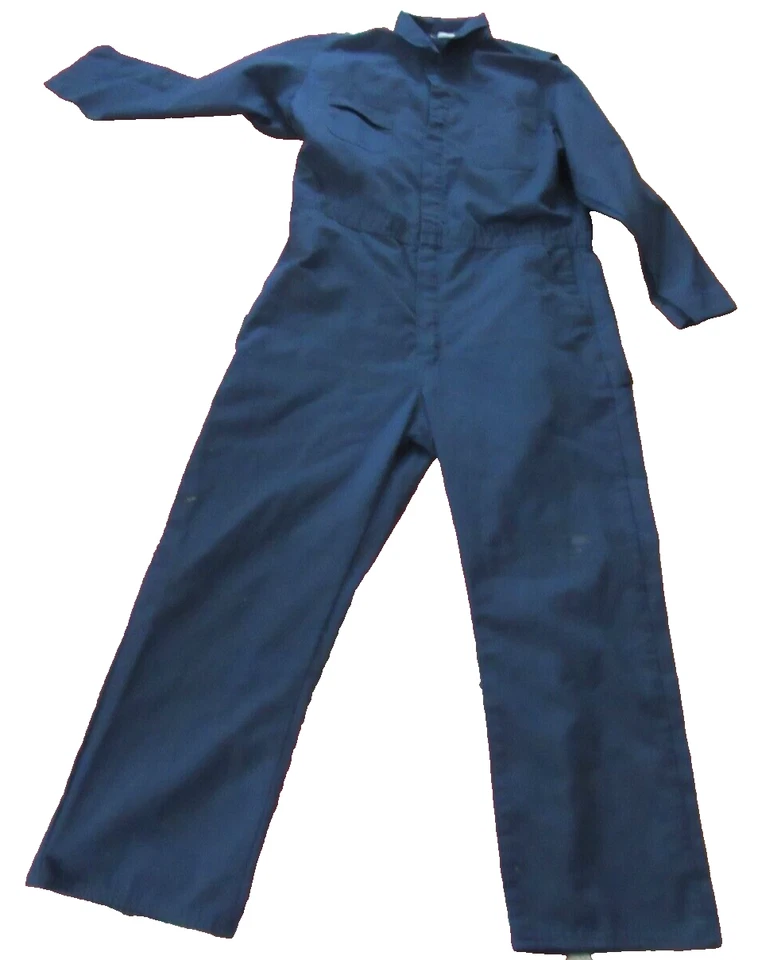 Vintage Roebuck Tradewear Blue Coveralls 50T Uniform Work Wear (44x 28.5)  GB-E - Image 1 of 4