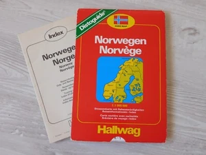 Hallwag Straßenkarte, Norwegen (Road Map) - Bild 1 von 3