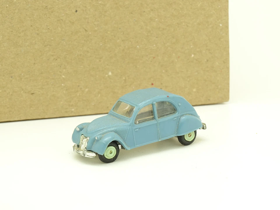 Norev Micro Miniature 1/86 HO - Citroen 2CV Blu - Immagine 1 di 3