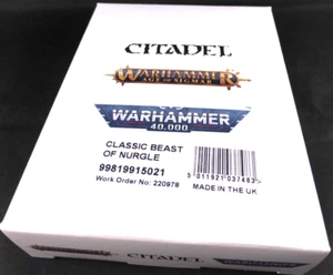 Beast of Nurgle Chaos Daemons RARE OOP Resin Model - Classic Warhammer Boxed Set - Picture 1 of 6