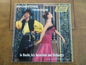 Jo Basile, His Accordion & Orchestra – Argentine Tangos - 1959 Vinyl LP VG/VG+ - Picture 1 of 8