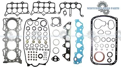 94-97 Honda Accord DX LX Isuzu Oasis 2.2 16V SOHC F22B2 F22B6 Full Gasket Set - Image 1 of 4