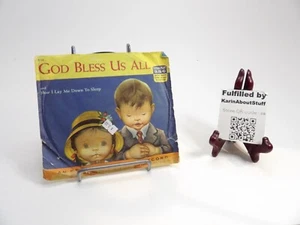 1953 God Bless Us All + Now I Lay Me Down to Sleep Golden Record 7" 45rpm S154 - Imagen 1 de 4