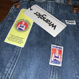 New & Rare - Women’s WRANGLER “Casey Jones" Oversized Denim Overalls (Size S) - Picture 1 of 8