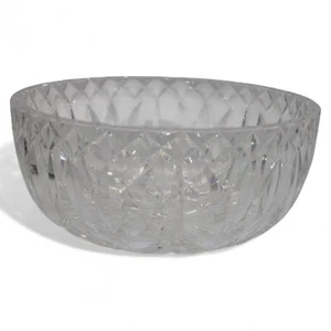 Waterford Cristal Plomo Corte Diamante Servir Cuenco 7.75" Ancho Elegante Decorativo Di - Imagen 1 de 7