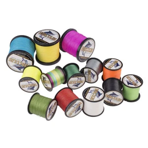 HERCULES 500M 547Yds 6LB-300LB Select Pound Test PE Braid Ice Fishing Line Trout - Picture 1 of 24