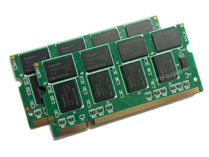 2GB 2x 1GB Dell Latitude 100L D400 D500 D600 D800 X300 Memory RAM PC2100 SODIMM - Picture 1 of 1