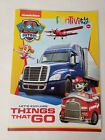 Nickelodeon Paw Patrol Funtivity Book, Let's Explore Things That Go, New 