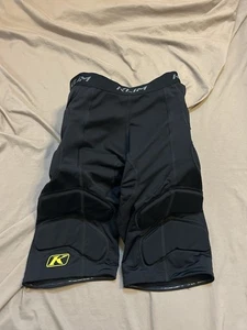 KLIM Tactical 4030 Black Riding Body Impact Protection Padded Shorts Mens L - Picture 1 of 14