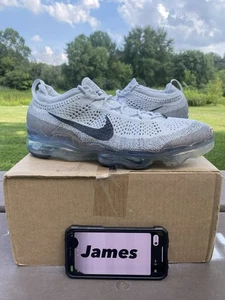 Nike Air Vapormax 2023 Flyknit Platino Puro Antracita DV1678004 Talla 13 Hombres - Imagen 1 de 7