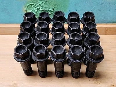 OEM MERCEDES GLS450 X166 WHEEL RIM LUG NUT BOLT BOLTS 2014 - 2019 (SET OF 20) - Image 1 of 4