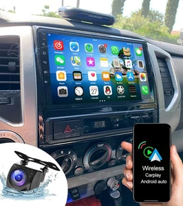 For Toyota Tacoma 2005-2013 9" Carplay Android 15 Car Stereo Radio GPS Navi RDS - Picture 1 of 14