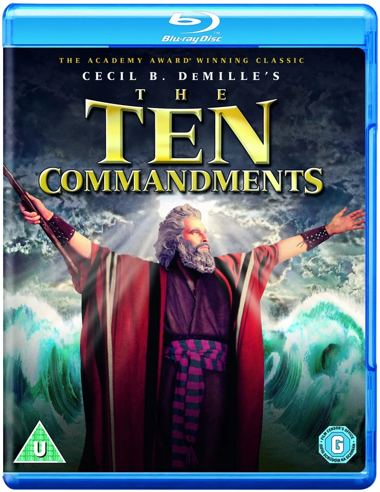 The Ten Commandments (Blu-ray) Martha Scott Edward G. Robinson Nina Foch - image 1 of 1