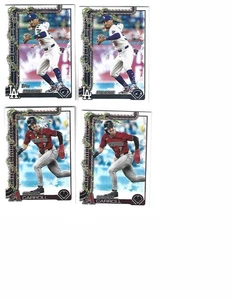 2025 topps holiday mookie betts - corbin carroll crown variation cards - Bild 1 von 1